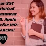 Bihar SSC Statistical Recruitment 2025: Apply Online for 100+ Vacancies!