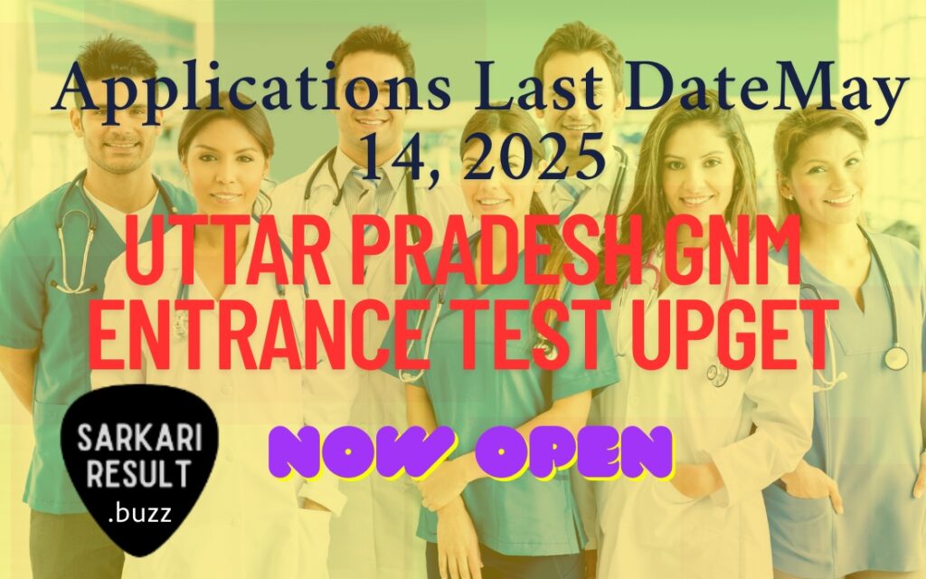 Uttar Pradesh GNM Entrance Test UPGET