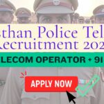 Rajasthan Police Telecom Recruitment 2025