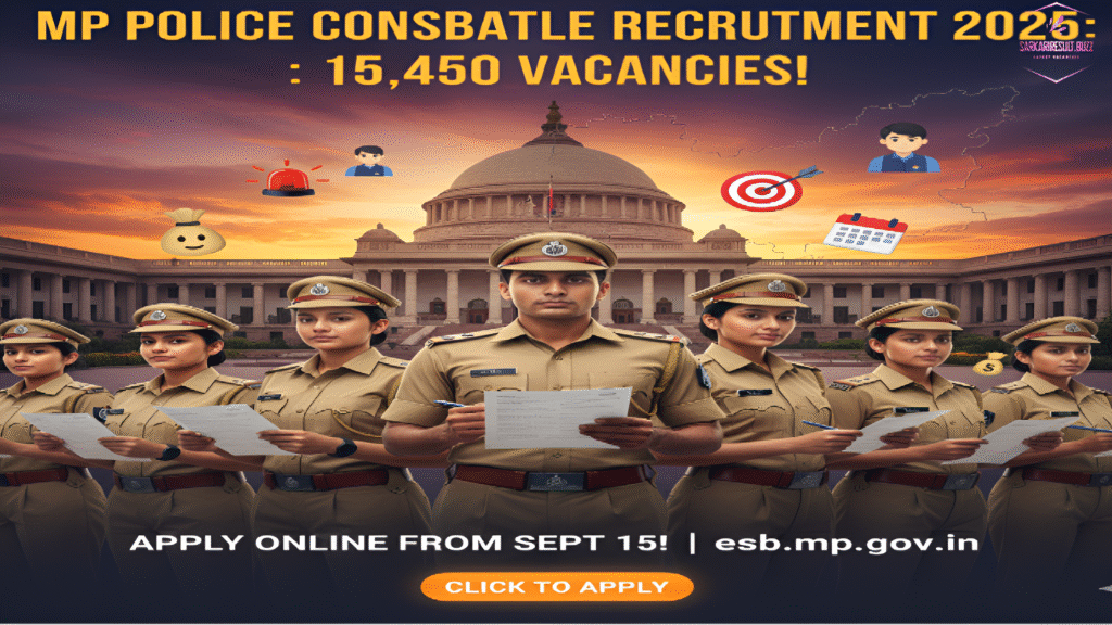 MP Police Constable Bharti 2025