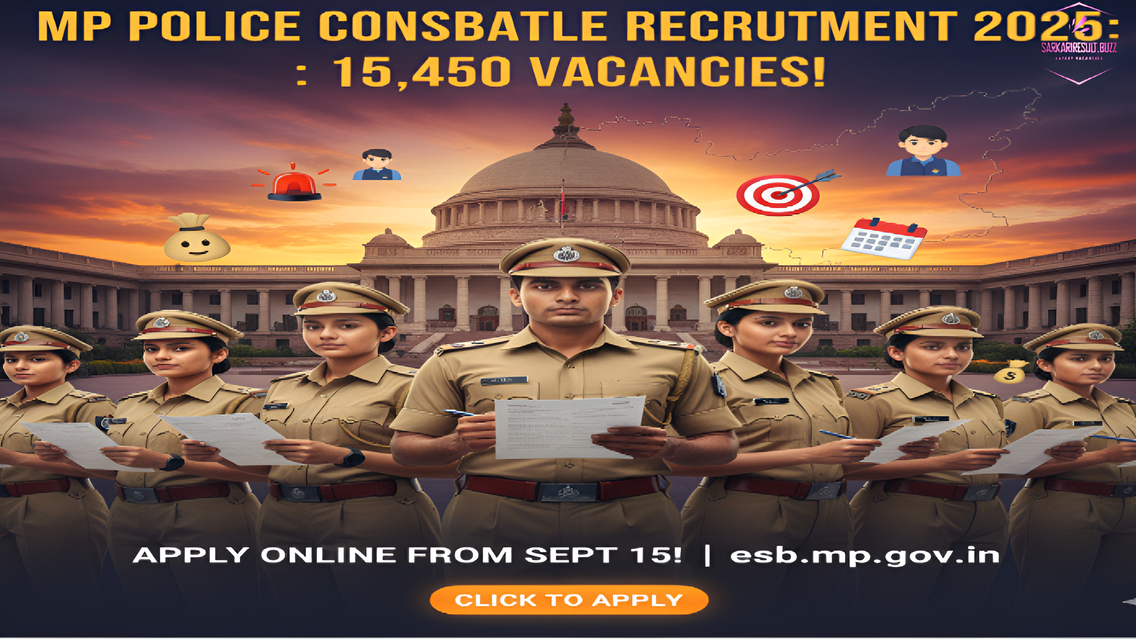 MP Police Constable Bharti 2025
